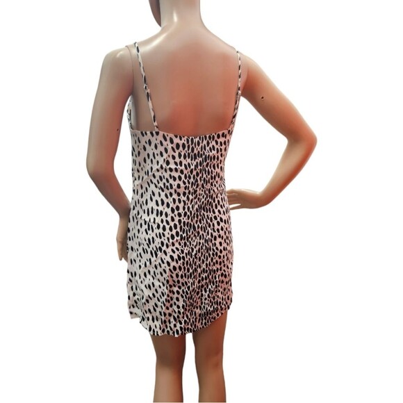 Reformation Ventura Slip Dress in Cheetah - Picture 7 of 8